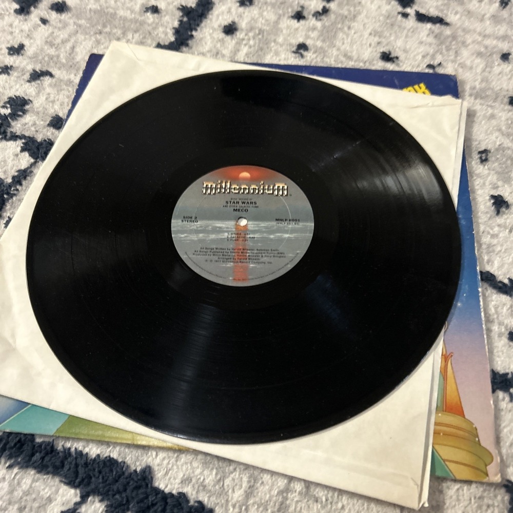 STAR WARS and Other Galactic Funk by MECO Vinyl Record Album LP Millennium 1977 - Picture 5 of 5